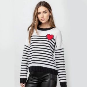 rails heart sweater